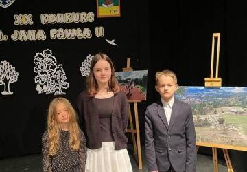 SUKCESY w XX Międzyszkolnym Konkursie Recytatorskim im. Jana Pawła II